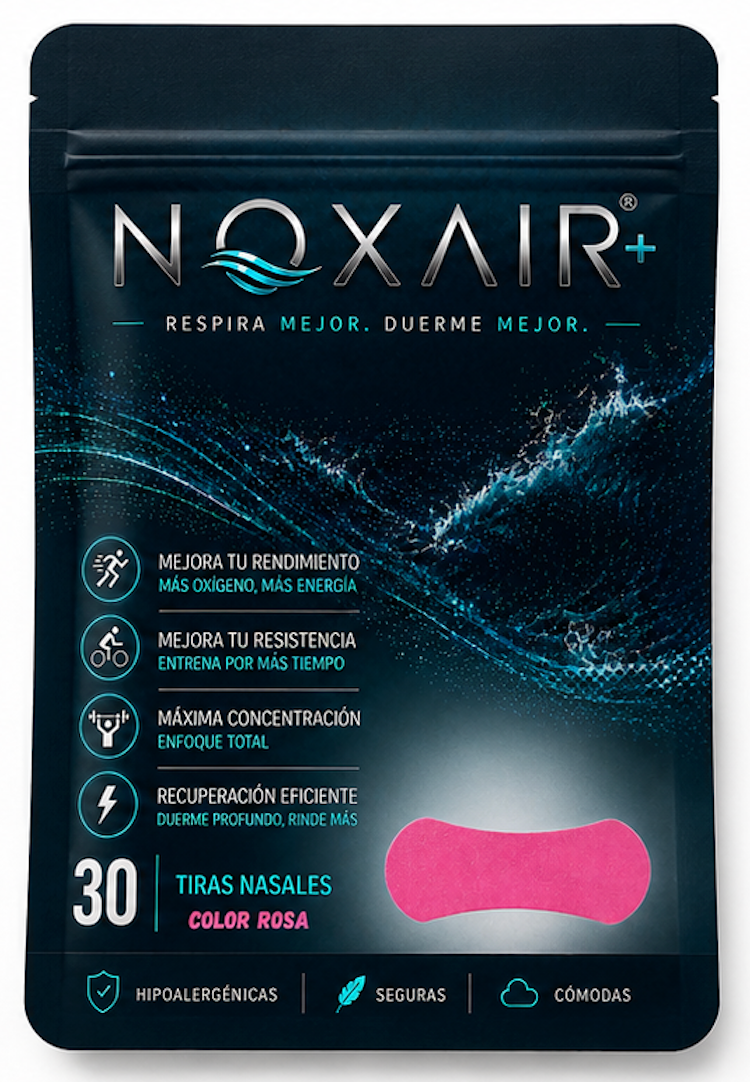 NOXAIR Tiras Nasales (Rosa)